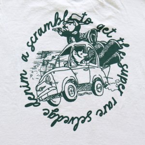 画像15: STUDIO D'ARTISAN ステュディオダルチザン 8211B USA cotton print T コットンプリントT 半袖Tシャツ メンズ アメカジ USコットンボディー ダルチ豚 パロディーシリーズ