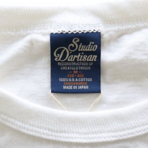 画像8: STUDIO D'ARTISAN ステュディオダルチザン 8211B USA cotton print T コットンプリントT 半袖Tシャツ メンズ アメカジ USコットンボディー ダルチ豚 パロディーシリーズ