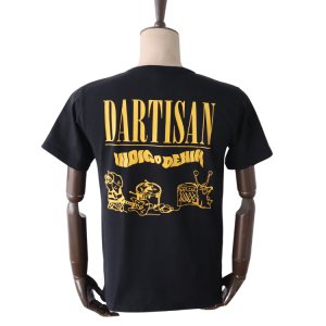 画像3: STUDIO D'ARTISAN ステュディオダルチザン 8212B USA cotton print T コットンプリントT 半袖Tシャツ メンズ アメカジ USコットンボディー ダルチ豚 パロディーシリーズ