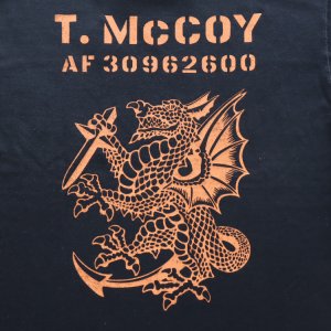 画像15: TOYS McCOY トイズマッコイ TMC2608 MILITARY TEE T. McCOY "AF 30962600" ミリタリーT 半袖Tシャツ L-2 TEST SAMPLE プリントT ドラゴン