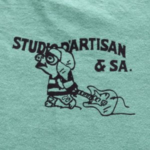 画像11: STUDIO D'ARTISAN ステュディオダルチザン 8212B USA cotton print T コットンプリントT 半袖Tシャツ メンズ アメカジ USコットンボディー ダルチ豚 パロディーシリーズ