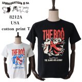 STUDIO D'ARTISAN ステュディオダルチザン 8212A USA cotton print T コットンプリントT 半袖Tシャツ メンズ アメカジ USコットンボディー ダルチ豚 パロディーシリーズ