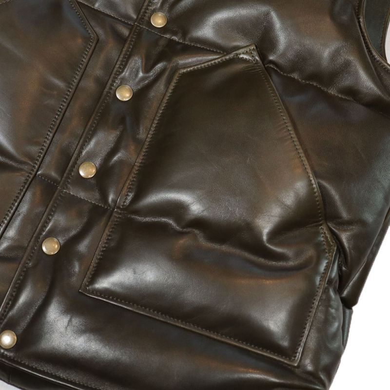 Y'2 LEATHER ワイツーレザー OV-01-M OIL SOFT HORSE & MOUTON DONW