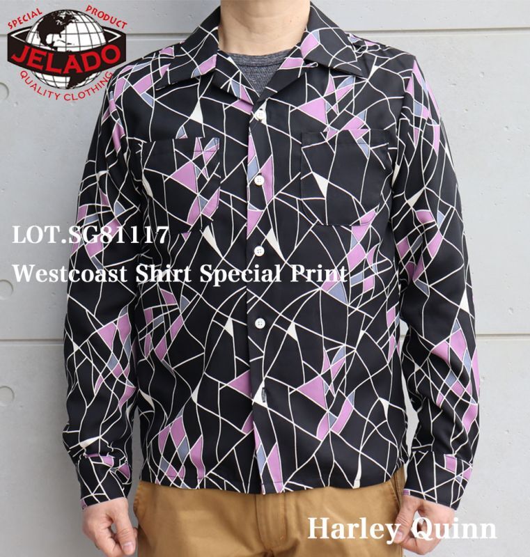 JELADO ジェラード SG81117 50年代 オープンカラーシャツ Westcoast 