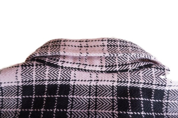 画像12: MOMOTARO JEANS　桃太郎ジーンズ　05-310　オリジナルチェック・ワークシャツ　裏起毛　ネルシャツ　コットン100％　トップス (12)