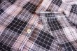 画像9: MOMOTAROU JEANS　桃太郎ジーンズ　05-310　オリジナルチェック・ワークシャツ　裏起毛　ネルシャツ　コットン100％　トップス (9)