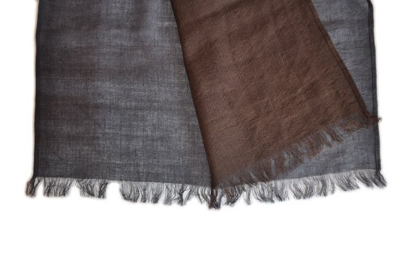 画像7: WEARMASTERS ウエアマスターズ by ATTRACTIONS Lot.729 Bicolor Stole　カラーチェンジ可能　バイカラーストール　 (7)