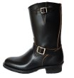 画像5: BILT BUCK ビルトバック Lot.444 Engineer Boots  Horsebutt Black エンジニアブーツ ホースバット ブラック ATTRACTIONSアトラクションズ フルベジタブルタンニング・ホースバットレザー BILTBUCKオリジナルセパレートソール (5)