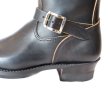 画像11: BILT BUCK ビルトバック Lot.444 Engineer Boots  Horsebutt Black エンジニアブーツ ホースバット ブラック ATTRACTIONSアトラクションズ フルベジタブルタンニング・ホースバットレザー BILTBUCKオリジナルセパレートソール (11)