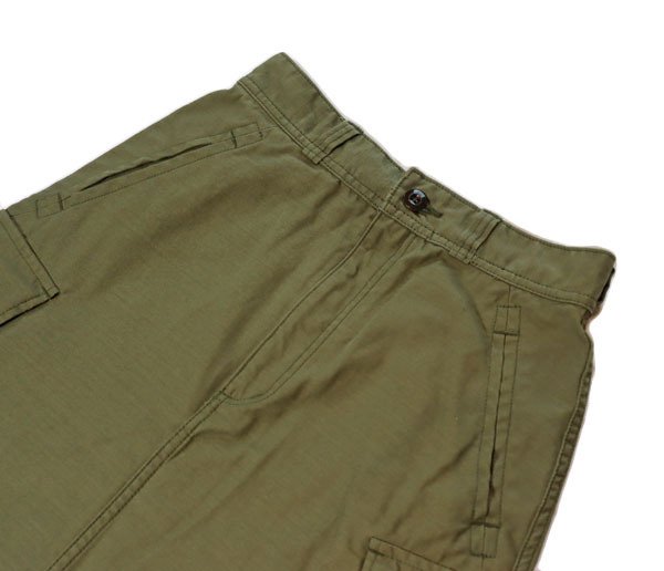 画像3: graphzero グラフゼロ La-FRCASK-0406 カーゴスカート-M47-OLV オリーブ ミリタリー M47 スカート レディース  (3)