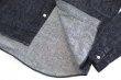 画像8: graphzero グラフゼロ GZ-PTDL-0208 プリーテッドドレスL/Sシャツ きれいなシルエットで着られる デニムシャツ クラシカル ワーク 男女兼用 ユニセックス 長袖シャツ (8)