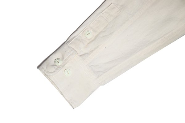 画像7: CUSHMAN クッシュマン 25570 CHAMBRAY WORK SHIRTS (Bonney & Bills) 左右非対称 の ガチャポケ タイプ シャンブレー ワーク シャツ ボニー＆ビルツ 25th 記念デザイン 長袖 (7)