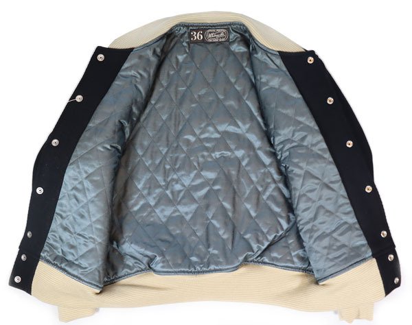 画像17: WHITESVILLE  東洋エンタープライズ ホワイツビル が誇る 代表作 ! アワードジャケット WV15170  30oz. WOOL MELTON AWARD JACKET “HERITAGE” スタジャン ジャケット (17)