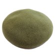 画像9: DAPPER'S ダッパーズ lot.1598 ARMY Style Woolen Beret アーミースタイル ベレー帽 ウール 100% ミリタリー 帽子 オリーブソリッド ブラックソリッド (9)