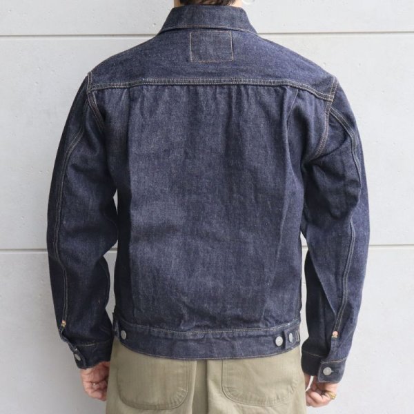 画像3: SUGAR CANE シュガーケーン SC11953  14.25oz. DENIM JACKET  1953 MODEL 14.25oz スタンダードデニム デニムジャケット1953モデル 2ndタイプ セカンドタイプ 定番Gジャン デニムジャケット  (3)