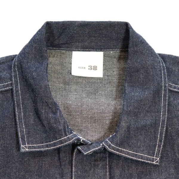 画像6: BUZZ RICKSONS バズリクソンズ BR15301 U.S. ARMY DENIM PULLOVER JACKET USアーミー デニム プルオーバー ジャケット コットン100％ ブルーデニム 使用 アウター ジャケット ワークスタイル ミリタリー (6)