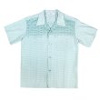 画像4: STAR OF HOLLYWOOD スターオブハリウッド SH39088 TYPEWRITER COTTON OPEN SHIRT “ZIG ZAG” タイプライター コットン オープン シャツ ジグザグ柄 プリント デザイン 半袖シャツ 東洋エンタープライズ サンサーフ (4)