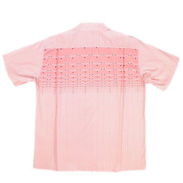 画像23: STAR OF HOLLYWOOD スターオブハリウッド SH39088 TYPEWRITER COTTON OPEN SHIRT “ZIG ZAG” タイプライター コットン オープン シャツ ジグザグ柄 プリント デザイン 半袖シャツ 東洋エンタープライズ サンサーフ (23)