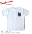 画像1: CUSHMAN クッシュマン 26676  PRINT TEE (BONNEY & BILLS DESIGN WORKS)  25周年エンブレム　クニヒロ　デザイン アーティスト KRACKER JACK KUSTOM アートTシャツ 25周年アニバーサリー　クッシュマン25th 半袖Tシャツ (1)