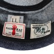 画像10: SAMURAI JEANS サムライジーンズ SJ401HT-15oz デニムポークパイハット 15oz 男気セルビチデニムを使用した デニムハット 被りやすい深さ ワンウォッシュ 済み サムライ上段ネーム ピスネーム グッズ 帽子 (10)