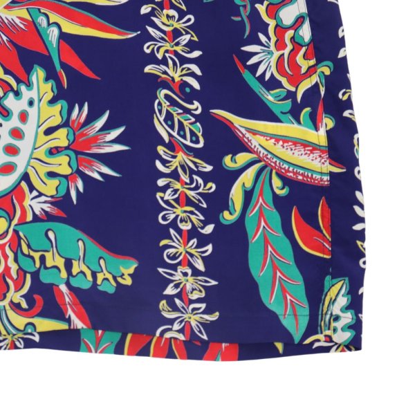 画像8: SUN SURF サンサーフ SS38804 RAYON HAWAIIAN SHIRT “BIRD OF PARADISE & MONSTERA” ハワイアンシャツ  アロハシャツ バードオブアイランド モンステラ ボーダー・パターン レーヨン羽二重 (8)
