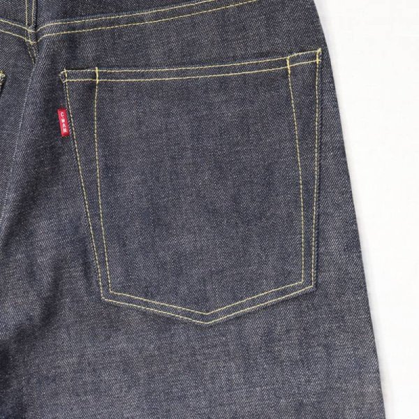 画像16: CUSHMAN クッシュマン 22177 13.5oz DENIM 5POCKT 13.5オンスデニム5ポケット  リジット ノンウォッシュ サンフォライズ加工 防縮加工 クッシュマン定番  standard straight スタンダード ストレートタイプ コットン100％ made in japan 5pocket denimpants 5ポケット ジーンズ ジーパン デニムパンツ 国産デニム (16)