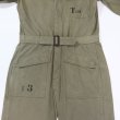 画像8: 【TOP別注】　CUSHMAN × TOP  クッシュマン×トップ herringbone all-in-one ヘリンボンオールインワン military jumpsuit ミリタリー ジャンプスーツ 繋ぎ (8)