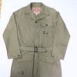 画像3: 【TOP別注】　CUSHMAN × TOP  クッシュマン×トップ herringbone all-in-one ヘリンボンオールインワン military jumpsuit ミリタリー ジャンプスーツ 繋ぎ (3)