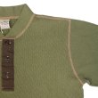 画像18: BUZZ RICKSON'S バズリクソンズBR68130 THERMAL HENLEY NECK T-SHIRTS  肌触りの良い着心地 の ヘンリーネック ミリタリー サーマル Tシャツ ワッフル サーマル 長袖Tシャツ (18)