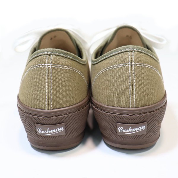 画像6: CUSHMAN footwear クッシュマン フットウェア 29282 WW2 MODEL LOW CUT SNEAKER ローカット キャンバス スニーカー ミリタリー 靴 シューズ (6)