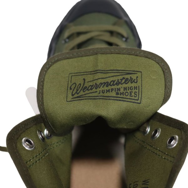 画像17: WEARMASTERS by Attractions ウエアマスターズ バイアトラクションズ 408 Jumpin’High Shoes ハイカット オールドスクール ミリタリースニーカー 軽くて歩きやすい ストレスフリーな 履き心地 シューズ スニーカー (17)