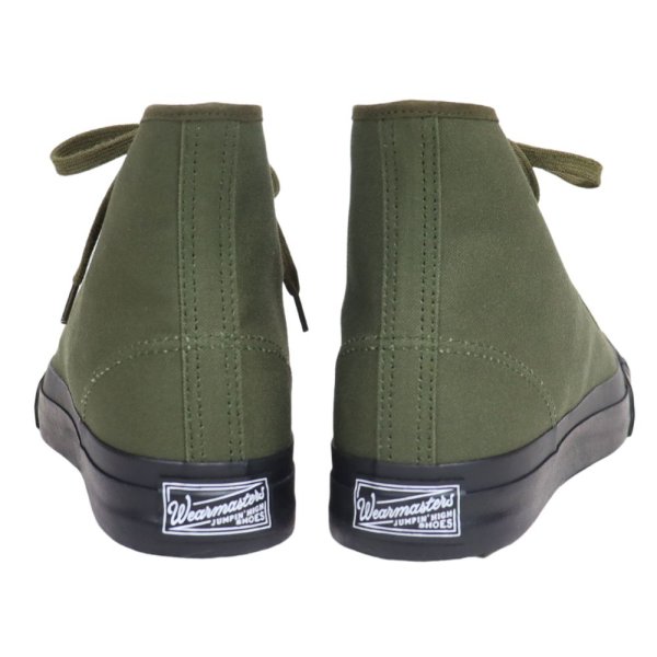 画像10: WEARMASTERS by Attractions ウエアマスターズ バイアトラクションズ 408 Jumpin’High Shoes ハイカット オールドスクール ミリタリースニーカー 軽くて歩きやすい ストレスフリーな 履き心地 シューズ スニーカー (10)