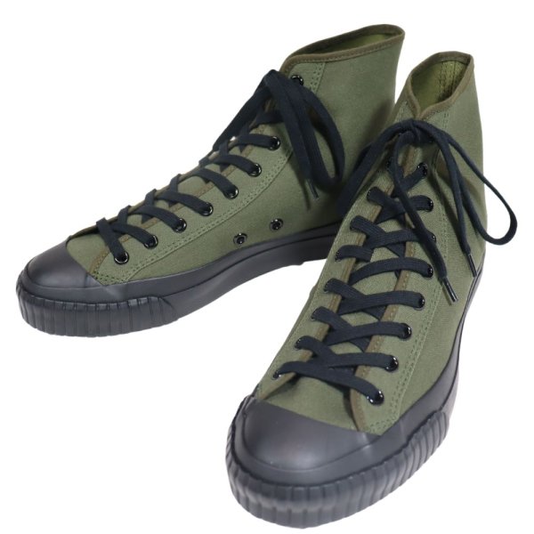 画像3: WEARMASTERS by Attractions ウエアマスターズ バイアトラクションズ 408 Jumpin’High Shoes ハイカット オールドスクール ミリタリースニーカー 軽くて歩きやすい ストレスフリーな 履き心地 シューズ スニーカー (3)