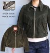 画像1: Y'2LEATHER ワイツーレザー  LADY'S LR-01 STEER SUEDE FRINGE JACKET レディース ステアスエード フリンジ ジャケット ウエスタン 革紐 クレセントポケット スマイルポケット 本革 牛革 革ジャン レザージャケット (1)