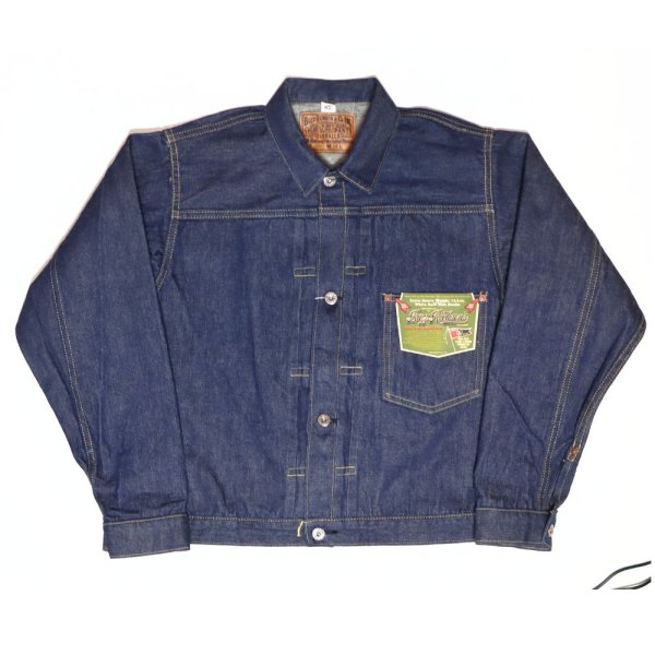 画像4: BUZZ RICKSON'S バズリクソンズ BR16041 WORLD WAR II DENIM BLOUSE 1st type ファーストモデル 4つボタン 大戦 デニムブラウス 13.6oz ヴィンテージ 復刻 Gジャン ジャケット “FOR THE DURATION” (4)