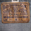 画像7: BUZZ RICKSON'S バズリクソンズ BR16041 WORLD WAR II DENIM BLOUSE 1st type ファーストモデル 4つボタン 大戦 デニムブラウス 13.6oz ヴィンテージ 復刻 Gジャン ジャケット “FOR THE DURATION” (7)