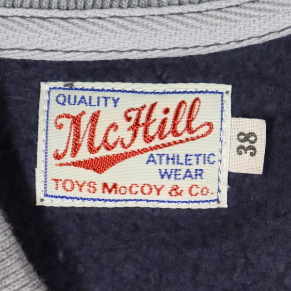 画像6: TOYS McCOY トイズマッコイ TMC2365 C-2 SWEAT 8TH AF " FLIGHT "A" NCO ACADEMY " ミリタリースウェット 空軍 士官学校 アカデミー C-2セーター プリント フルジップ 裏起毛 スウェット トレーナー (6)