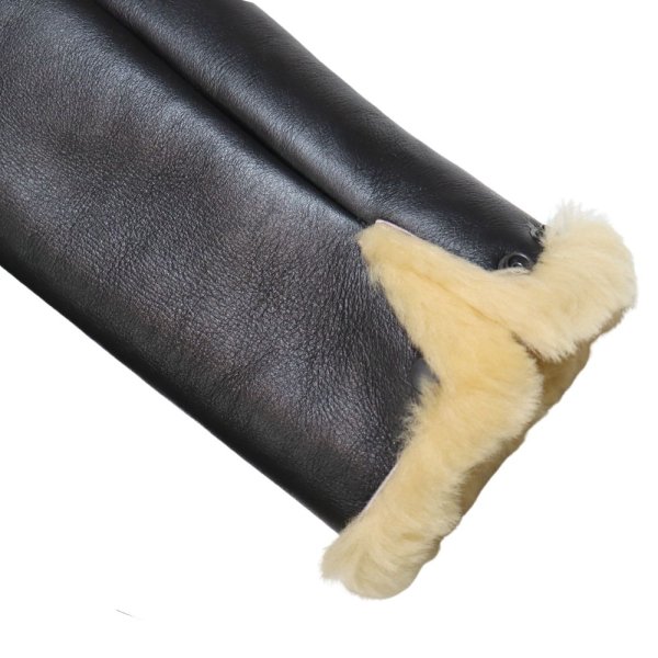 画像22: Y'2 LEATHER ワイツーレザー B-6 COLOMER MOUTON SKIN Type B-6 フライトジャケット ミリタリージャケット  レザー ムートン  本革 コロメール社 コロメールムートン (22)