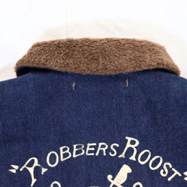 画像24: JELADO×COLIMBO CT83418B Observer Jacket Custom Indigo ジェラード　コリンボ コラボレーション ダブルネーム オブザーバー ジャケット カスタム インディゴ " Robbers Roost " (ロバースルースト) アラスカ CBs シービーズ Seabees ドクロ プリント ミリタリージャケット  (24)