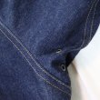 画像11: JELADO×COLIMBO CT83418B Observer Jacket Custom Indigo ジェラード　コリンボ コラボレーション ダブルネーム オブザーバー ジャケット カスタム インディゴ " Robbers Roost " (ロバースルースト) アラスカ CBs シービーズ Seabees ドクロ プリント ミリタリージャケット  (11)