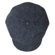画像12: CUSHMAN クッシュマン 29232 キャスケット 被り方を変えられるので自分のスタイルに合わせやすい！ クッシュマン 人気定番 CASQUETTE コットン100％ 10oz デニム生地 BULACK CHAMBRAY ブラックシャンブレー グッズ 帽子 (12)
