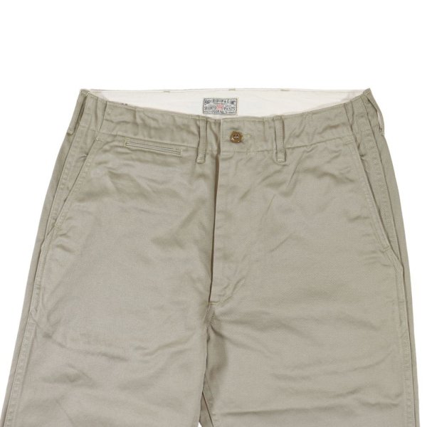 画像6: BUZZ RICKSON’S バズリクソンズ BR40025 ORIGINAL SPEC. CHINOS (ONE WASH) オリジナルチノ ミリタリーチノ チノパン トラウザー ジョッパーズスタイル ワンウォッシュ (ONE WASH) (6)