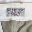 画像10: 	 BUZZ RICKSON’S バズリクソンズ BR40025 ORIGINAL SPEC. CHINOS (ONE WASH) オリジナルチノ ミリタリーチノ チノパン トラウザー ジョッパーズスタイル ワンウォッシュ 02) KHAKI (ONE WASH) (10)