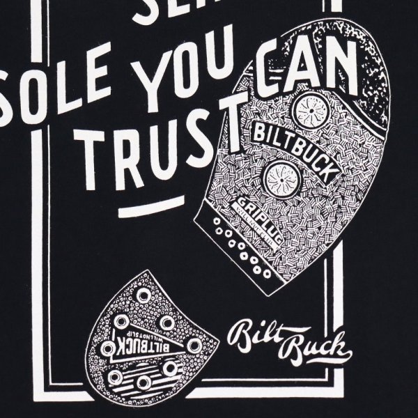 画像15: ATTRACTIONS × MASA SCULP AM0006　アトラクションズ マサスカルプ コラボ デザイン プリント Tシャツ Biltbuck Boots Sole Tee エンジニアブーツ オリジナルソール ビルトバックソール アウトソール WILL NOT SLIP. SOLE YOU TRUST 半袖Tシャツ キーホルダー付属 (15)