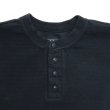 画像3: DALEE'S ダリーズ Rail Nit.C...RAIL ROAD KNIT 七分袖 レイルロードニット Tシャツ 特殊ピケニット 1920年代 ワークニット ハニカム 伸縮性 ヘンリーネック ニット 薄手 7分袖Tシャツ Tシャツ トップス 日本製 (3)