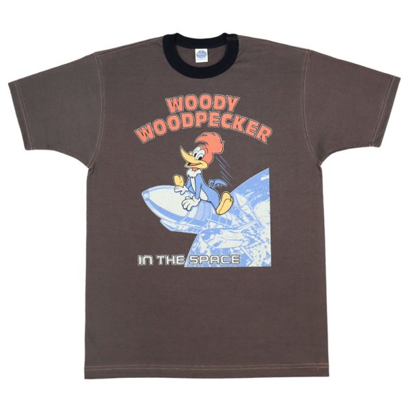 画像11: TOYS McCOY トイズマッコイ TMC2408 WOODY WOODPECKER TEE " WOODY WOODPECKER IN THE SPACE ウッディ ウッドペッカー スペースシャトル ディスカバリー号 プリント Tシャツ sts-70 リンガー 綿100％ アメカジ 半袖 Tシャツ (11)