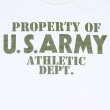 画像7: BUZZ RICKSON'S バズリクソンズ BR79348 S/S T-SHIRT PROPERTY OF U.S. ARMY ATHLETIC DEPT 米陸車財産 プリント アンダーウェア No.436 コヨーテブラウン 半袖Tシャツ Tシャツ ミリタリーTシャツ プリントTシャツ (7)