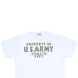 画像3: BUZZ RICKSON'S バズリクソンズ BR79348 S/S T-SHIRT PROPERTY OF U.S. ARMY ATHLETIC DEPT 米陸車財産 プリント アンダーウェア No.436 コヨーテブラウン 半袖Tシャツ Tシャツ ミリタリーTシャツ プリントTシャツ (3)