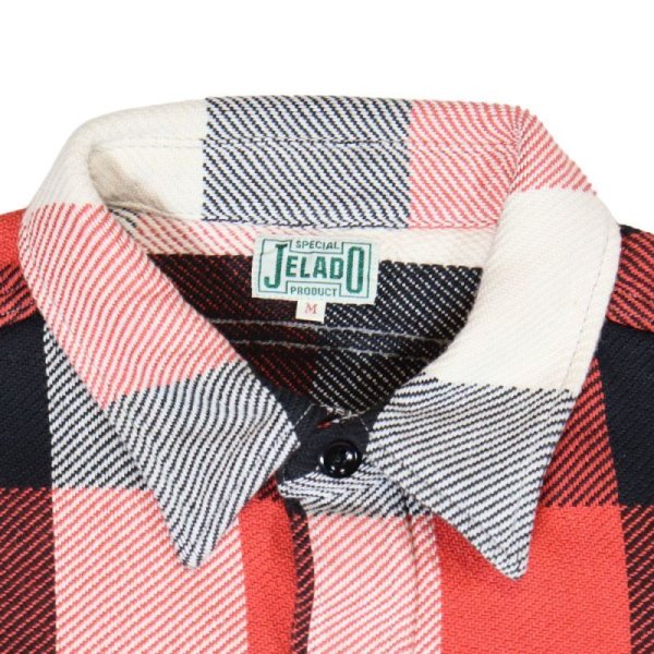 画像5: JELADO ジェラード JP01123 Farmers Shirt ファーマーズシャツ ヴィンテージ ネルシャツ を 徹底的に分析し開発した ワークシャツ 長袖 シャツ カジュアル アメカジ made in japan (5)
