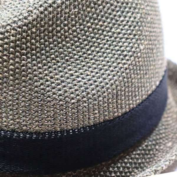 画像15: DAPPER'S ダッパーズ 1693 Classical Thermo Hat クラシカル サーモハット 編み立てハット コンニャク 綿糸 麻糸 擬麻 イミテーション麻 原料 コットンニットテープ グッズ 帽子 ハット (15)